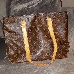 Louis Vuitton Monogram Cabas Piano Shoulder Bag